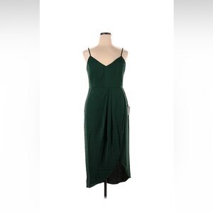 Lulus green cocktail dress